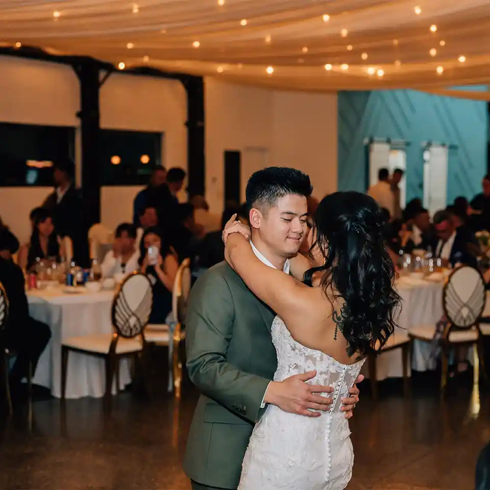 Couple on the dance floor